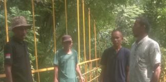Jembatan Gantung Antar Desa Rusak Parah di Kecamatan Samalanga Kabupaten Biereun-Aceh