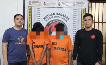 Dua Tersangka Dibekuk Sat Narkoba Polres Simalungun, 4,31 Gram Jenis Sabu Ditemukan
