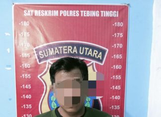 Sat Reskrim Polres Tebing Tinggi Tangkap Pelaku Judol Jenis Slot Dari Sebuah Kafe