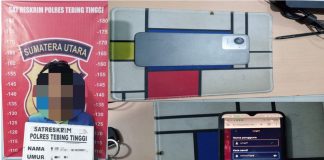 Asik Main Judol, Polres Tebing Tinggi Amankan Seorang Pria Saat Berada di Becak