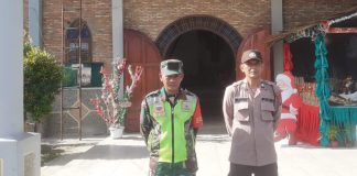 Polres Simalungun Amankan Ibadah Tahun Baru 2025 di 13 Gereja Wilayah Polsek Bangun