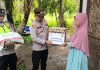 Rumah Muhammad Muriza Mendapat Perhatian Kapolres Aceh Timur