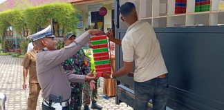 Polres Aceh Timur Kawal Distribusi Makanan Bergizi Gratis