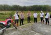 Polres Simalungun Cek Lahan Tumpang Sari Jagung di Kebun Karet PTPN III