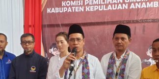 Besok, KPU Kepulauan Anambas Siap Tetapkan Paslon Bupati Terpilih Aneng-Raja Bayu