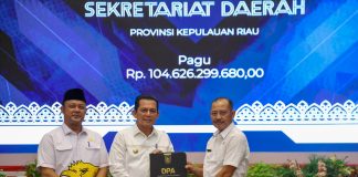 Serahkan DPA Tahun 2025, Gubernur Ansar Imbau Kepala OPD Tingkatkan Pengawasan, Pengendalian dan Evaluasi