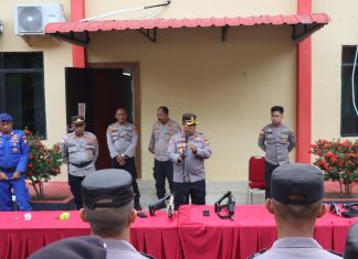 Polres Kepulauan Anambas Meningkatkan Kemampuan Penggunaan Senjata Api bagi Personel
