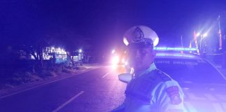 Polres Simalungun Tingkatkan Patroli Blue Light Untuk Jaga Keamanan Malam Hari