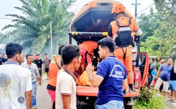 Korban Hanyut di Sungai Bah Bolon Akhirnya Ditemukan Tim BPBD Simalungun Bersama Tim Basarnas Tanjung Balai