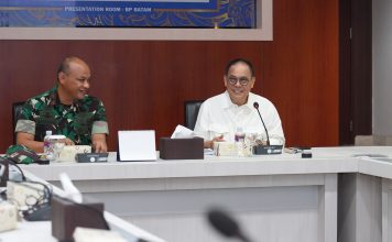BP Batam dan Korem 033 Wira Pratama Gelar Rapat Koordinasi, Kesiapan Infrastruktur Dasar Jadi Prioritas