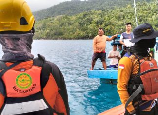 Nelayan Paruh Baya Hilang di Perairan Anambas, Tim SAR Gabungan Lakukan Pencarian