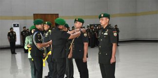 Pangdam I/BB Pimpin Sertijab Komandan Batalyon Komposit 1 Gardapati