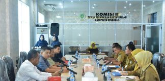 Rapat Kerja Komisi II DPRD Bengkalis Bahas Isu Tambak Udang Ilegal