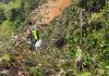 Jalan Lintas Aceh Timur – Gayo Lues Tertimbun Longsor di Lokop