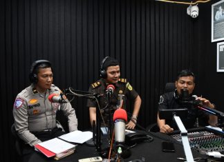 Implementasi RJ, Kejari dan Satlantas Polres Aceh Timur Gandeng Radio SCK