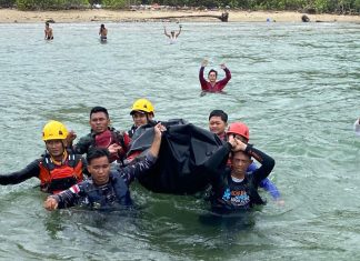 Lanal Tarempa Bantu Evakuasi Korban Kecelakaan Laut di Anambas