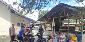 Di Nagori Rawa Masin, Bhabinkamtibmas Polsek Bosar Maligas Jalin Silaturahmi dengan Tokoh Masyarakat