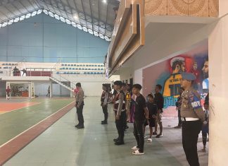 Turnamen Sepakbola FKL, Polres Tebing Tinggi Pastikan Keamanan dan Kelancaran Lalu Lintas Selama Kegiatan