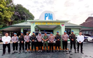 Tingkatkan Sinergitas, Sipropam Polres Tebing Tinggi Kunjungan ke Subdenpom I/1-1 Tebing Tinggi