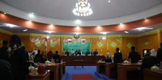 Kapolres Aceh Tamiang Hadiri Rapat Paripurna Penetapan Calon Bupati dan Wakil Bupati Terpilih