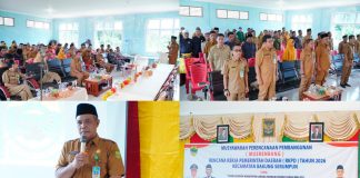 Musrenbang Kecamatan Bakung Serumpun, Camat Berharap Insfrastruktur Jalan dan Pendidikan.