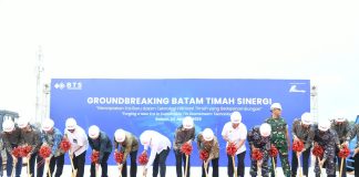 Groundbreaking Pabrik Hilirisasi Timah, Kepri Dapat Perhatian Khusus Pemerintah Pusat