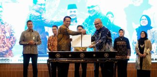 BP Batam Hadiri Penandatanganan Nota Kesepahaman dan Perjanjian Kerjasama di Kementerian Hukum RI