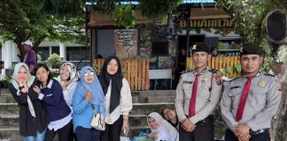 AIPDA Roland Manik Intensifkan Patroli Pengamanan di Objek Wisata Danau Toba