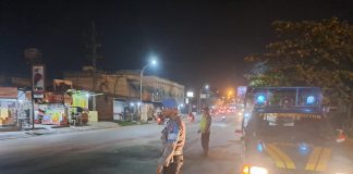 Antisipasi Kemacetan, Polsek Rambutan Laksanakan Patroli Blue Light