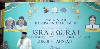 PJ Bupati Amrullah : Isra’ Mi’raj Momentum Tingkatkan Keimanan dan Menjaga Ukhuwah