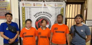 Trio Pengedar Berhasil Dibekuk Sat Narkoba Polres Simalungun ada 25 Gram Sabu, Jaringan Diburu!
