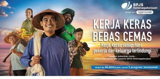 Hanya Rp36.800-, Pekerja dan Keluarga Aman Terlindungi