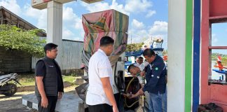 Pastikan Tak Ada Praktik Kecurangan, Sat Reskrim Polres Aceh Timur Cek SPBN