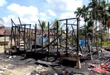 1 Unit Rumah Ludes Terbakar Di Desa Hutarimbaru, Warga Desa Minta Pemerintah Madina Bantu Keluarga Pemilik Rumah