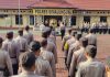 Kapolres Simalungun Pimpin Upacara Bulanan dan Lepas Personel Purna Bakti