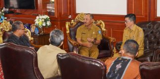 Sekda Kepri Terima Kunjungan Puspen Kemendagri Bahas Keterbukaan Informasi Publik