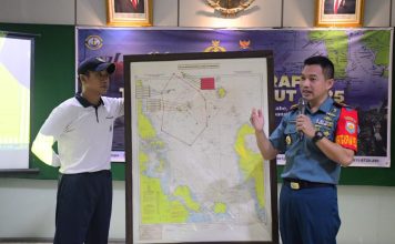 DANLANAL TAREMPA GELAR COFFEE MORNING DALAM RANGKA HARI HIDROGRAFI TNI AL 2025