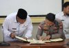 Pemkab dan Polres Anambas Teken MoU Hibah Lahan Pembangunan Kantor Polsek Jemaja