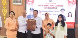 Hadiri Pisah Sambut Kalapas IIA Bengkalis, Bupati Kasmarni Berharap Sinergisitas Terus Terjalin Dengan Baik