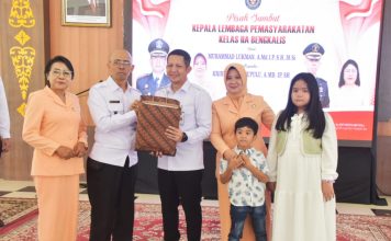 Hadiri Pisah Sambut Kalapas IIA Bengkalis, Bupati Kasmarni Berharap Sinergisitas Terus Terjalin Dengan Baik