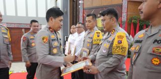 Polres Simalungun Raih Penghargaan Sempurna dalam Penilaian IPKA dari Kapolda Sumut