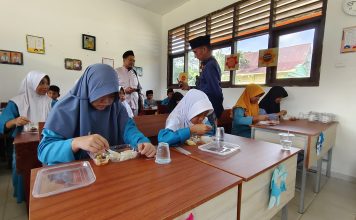 Uji Coba Makan Bergizi Gratis di Lingga Sudah Dimulai
