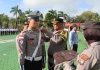 Jelang Idul Fitri Polres Natuna Apel Gelar Pasukan Operasi Keselamatan Seligi 2025