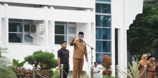 Pimpin Apel Gabungan Perdana 2025, Ini Imbauan Bupati Eka Putra