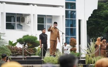 Pimpin Apel Gabungan Perdana 2025, Ini Imbauan Bupati Eka Putra