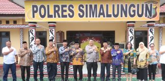 Kolaborasi Bidang Keagamaan, Kakan Kemenag Silahturahmi Ke Kapolres Simalungun