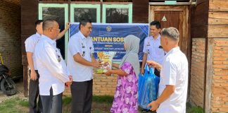 Tunjukkan Kepedulian, Lapas Kelas IIB IDI Kembali Bagikan Bantuan Sosial