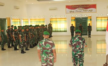 Korps Raport Masuk dan Pindah Satuan Kodim 0318/Natuna, Tradisi Penghormatan Bagi Prajurit