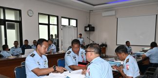Tim Wasrikkap Itkoopsud I Laksanakan Pengawasan di Lanud Raden Sadjad Natuna