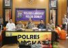 Awal Tahun, Polres Langkat Ungkap 55 Kasus Kriminal, 70 Tersangka Diamankan